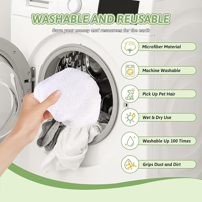 4Pack Microfiber Cloths for Handheld Steam Cleaner Compatible - Image 4