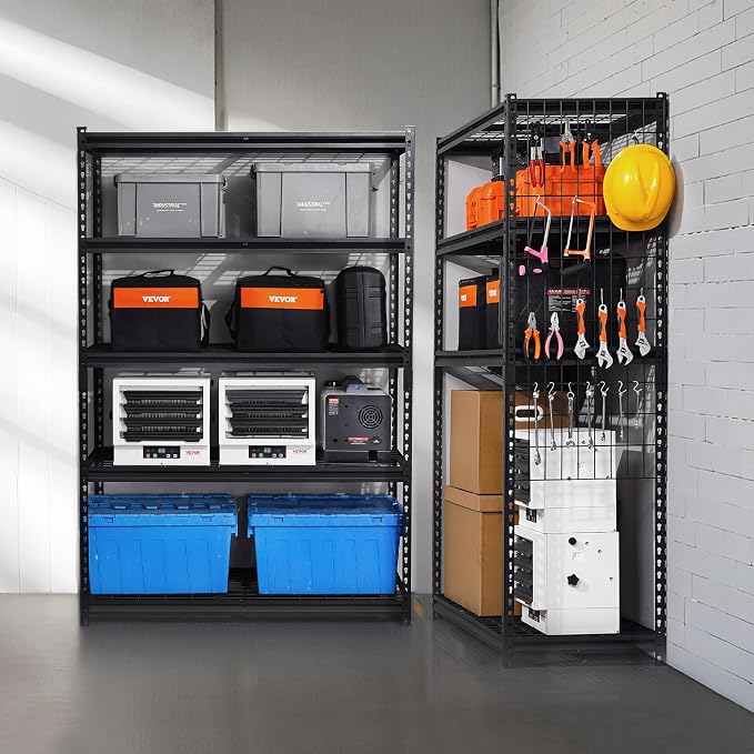 VEVOR Storage Shelves, 3000 lbs, 5 Tier Heavy Duty Garage Shelving, - Image 2