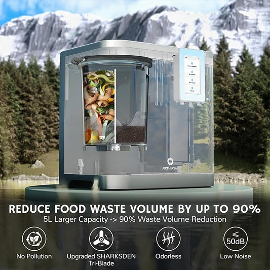 Airthereal Revive R800 5L Smart WiFi Electric Kitchen Composter - Image 2