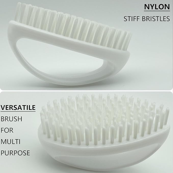 Scrub Brush for Cleaning Scrubbing Heavy Duty Stiff Nylon Bristles Cleaning - Image 4