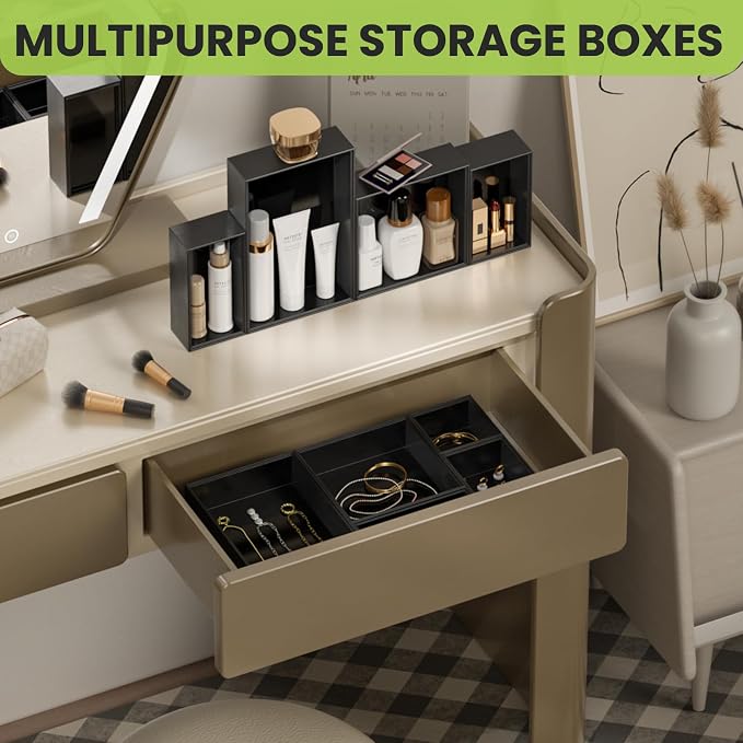 Bamboo Drawer Organizer Set - Image 6