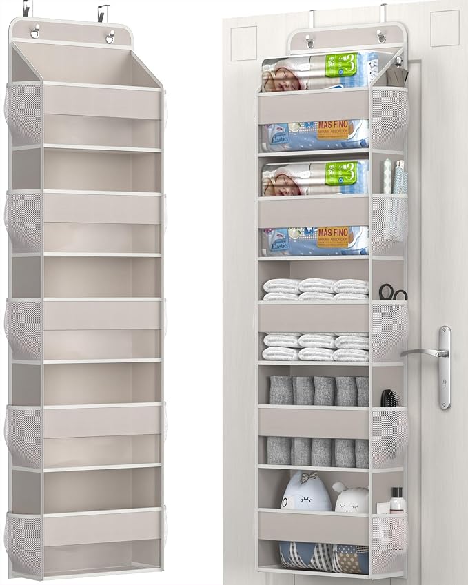 Over The Door Storage Organizer, RV Bathroom Organizer, Over The Door Organizer by Hioya