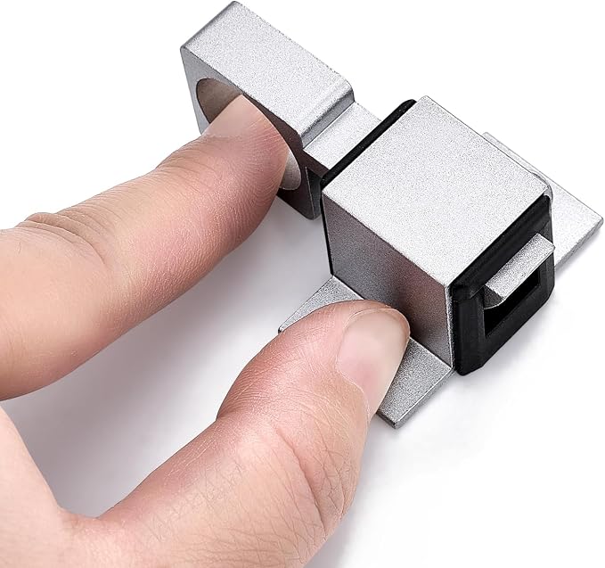 4 Packs Self-Closing Gate Latches, Aluminum Alloy Security Latch - Image 6