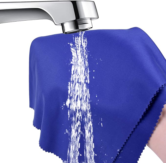 Wisdompro Extra Large 4-Pack Microfiber Cleaning Cloth - Image 6