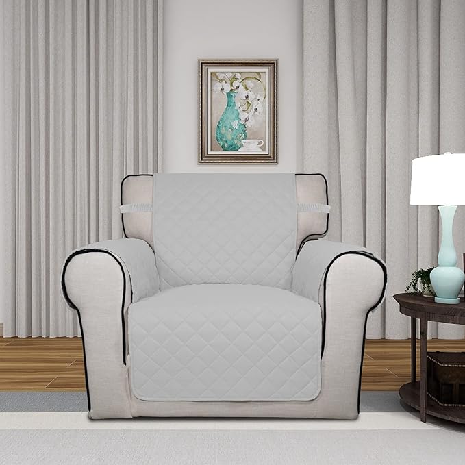 PureFit Reversible Quilted Sofa Cover, Water Resistant Slipcover Furniture - Image 2