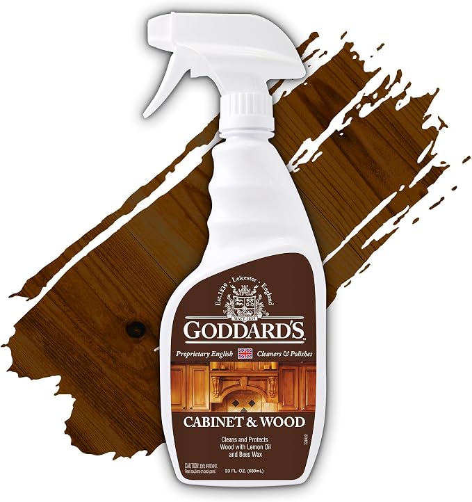 Goddard's Cabinet & Wood Wax Spray, Wood Cleaner & Furniture Polish, Wood by GoddardsCleanersandPolishes