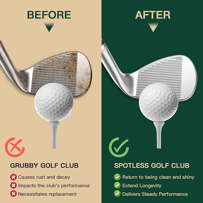 Golf Club Cleaning Kit 3-in-1 - Image 2
