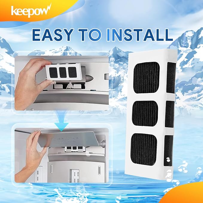 KEEPOW Paultra2 Refrigerator Air Filter Compatible - Image 6