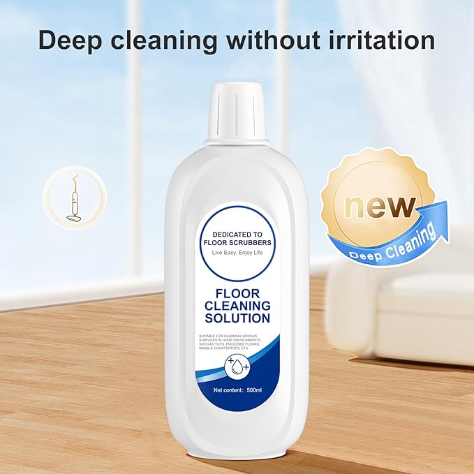 GCW Cleaning Solution Refill 500ML Blue Bottle Original Flavor Floor Cleaner - Image 2