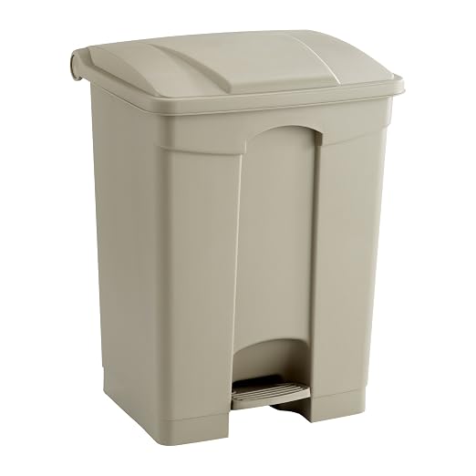 Safco Step On Plastic Trash Can - Image 2