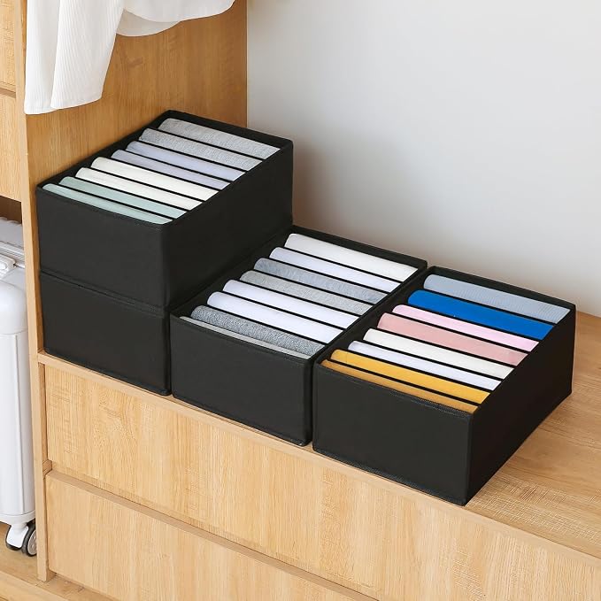 Qozary 4 Pack Drawer Organizers - Image 3
