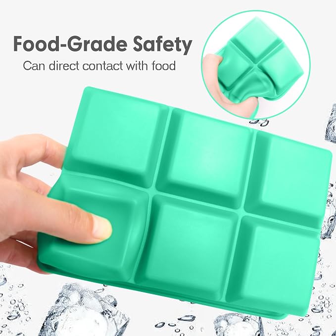 Silicone Ice Cube Trays 3 Pack - Image 4