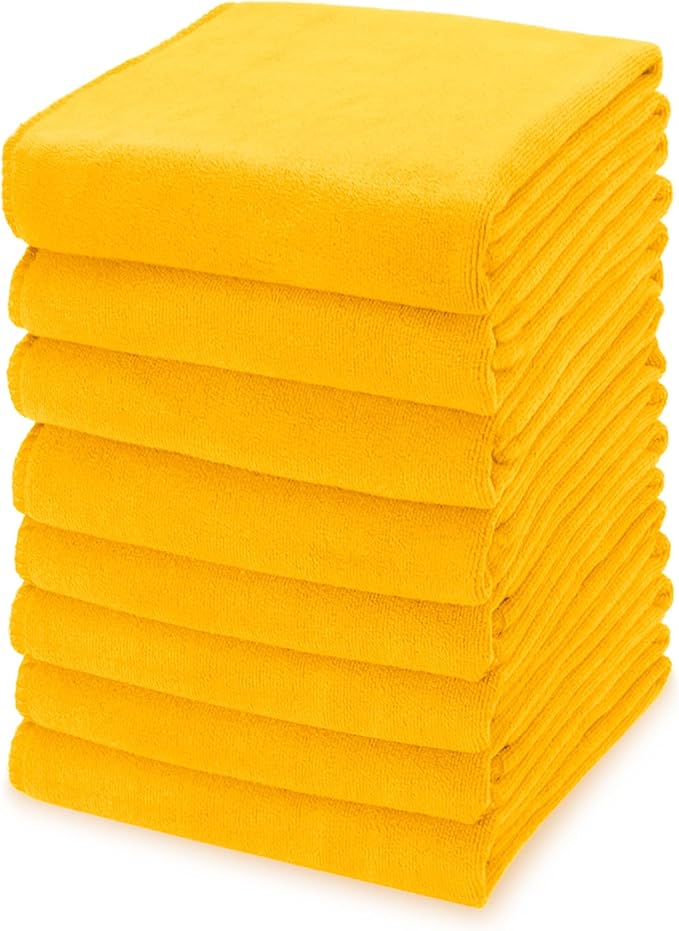 kimteny 13x28 Inches Kitchen Cloth Dish Towels, 400 GSM Premium Dishcloths by kimteny