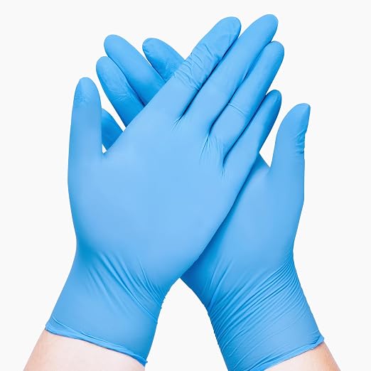 Disposable Nitrile Exam Gloves, Nitrile Gloves Disposable Latex Free, Medical - Image 6
