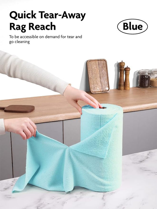 Fantasticlean Microfiber Cleaning Cloth Roll -75 Pack, Tear Away Microfiber - Image 2