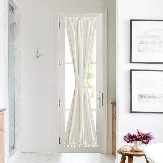 NICETOWN Sheer Door Curtains for Window, Farmhouse Sidelight Window Treatment by NICETOWN