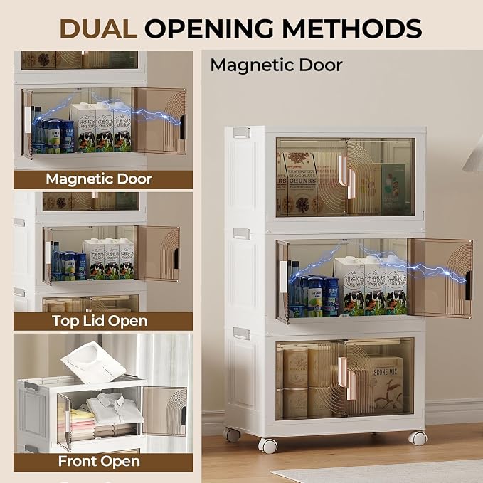 Elegant 5 Tiers Stackable Storage Bins - Image 5