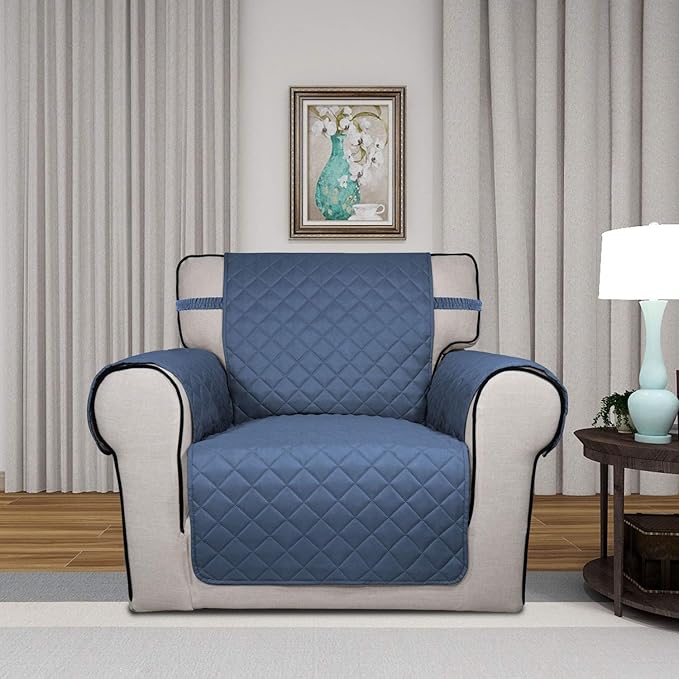 PureFit Reversible Quilted Sofa Cover, Water Resistant Slipcover Furniture - Image 2