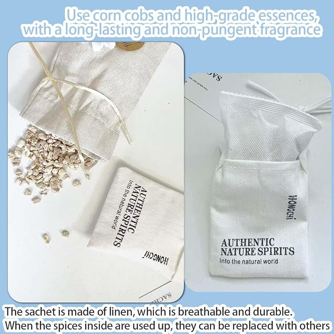 6-Pack Fresh Scented Sachet Packet, Air Freshener Bags - Image 2