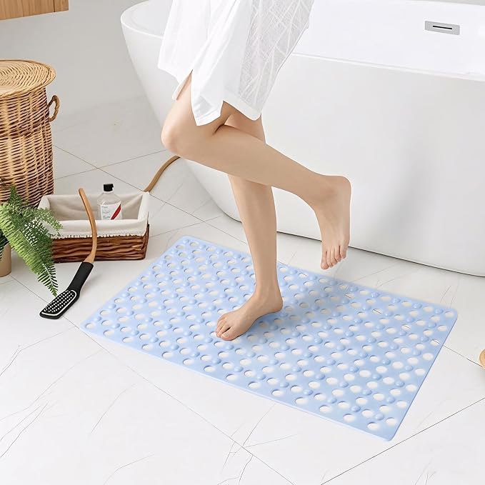 Non Slip Bathtub Mat and Shower Mat 31x17 inch, Bath Mat - Image 7