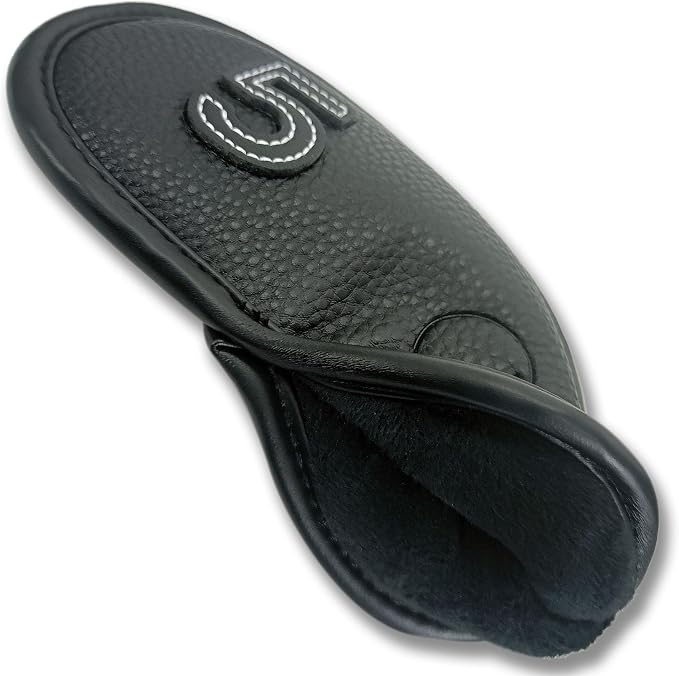 Premium Magnetic Leather Iron and Wedge Golf Club Head Covers - Image 6