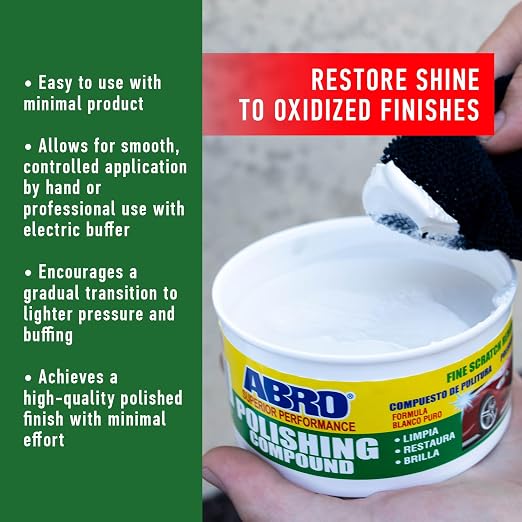 ABRO Superior Performance Car Polishing Compound - Image 2