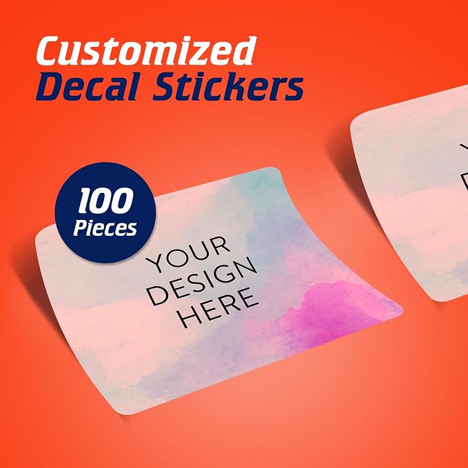 100 Custom Vinyl Stickers - Image 2