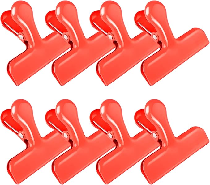 Bag Clips Heavy Duty Stainless Steel Chip Clips, Food Bags Clamp Great by FINDMAG