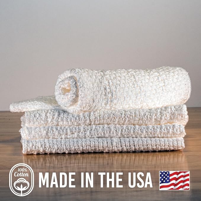 Old Fashion 100% Cotton Dishcloths - Image 6