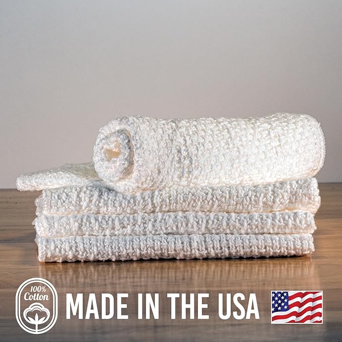Old Fashion 100% Cotton Dishcloths - Image 5