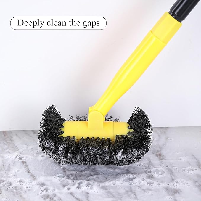 Grout Cleaning Brush with Long Handle - Image 4