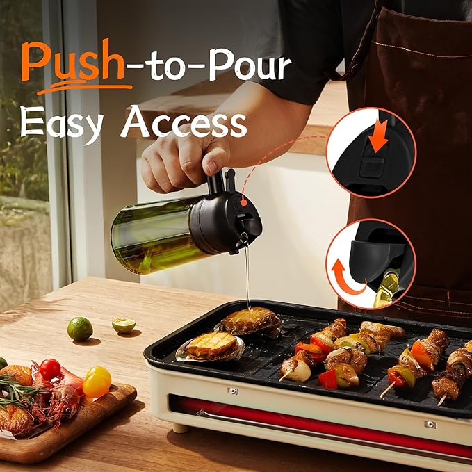 TrendPlain - Original 16oz/470ml Olive Oil Dispenser Bottle - Image 5