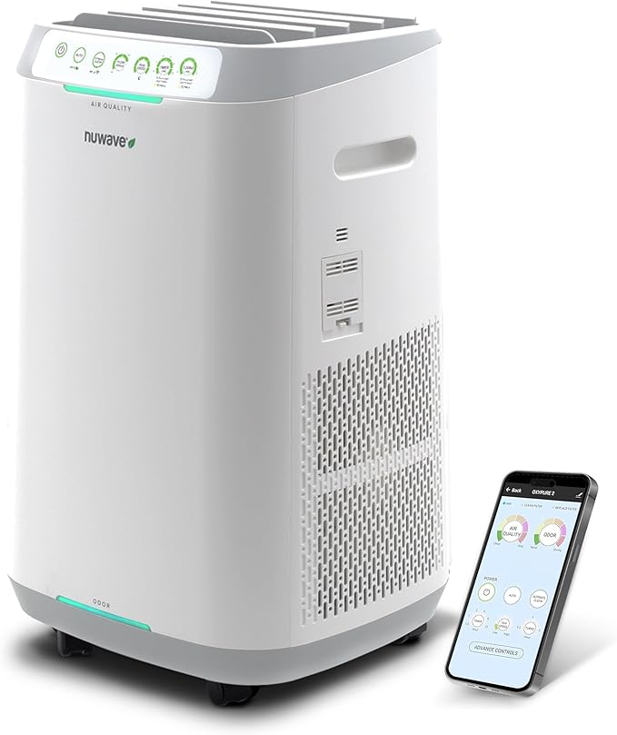 Nuwave Forever Air Purifier for Home Large Room Up to 2, 002 Ft², Dual Sensors by NuWave