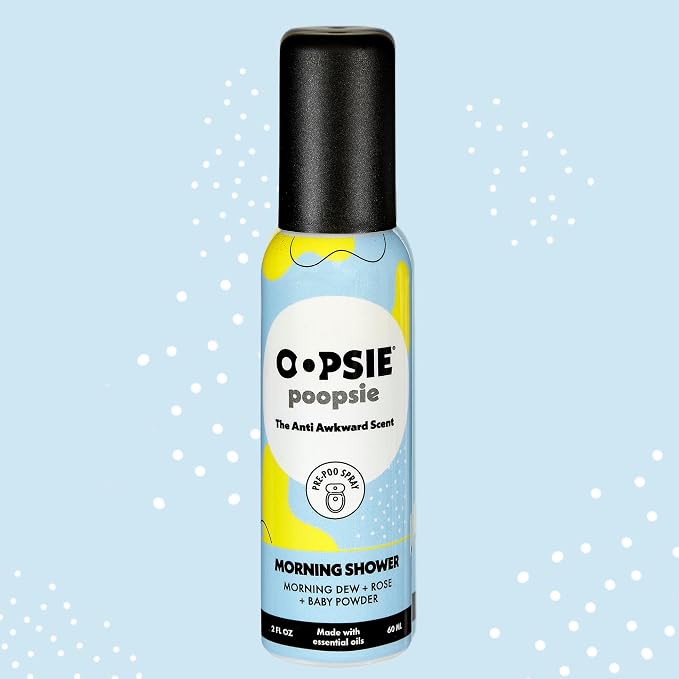 OOPSIE POOPSIE - Morning Shower - Before & After You Go Toilet Spray 2oz - - Image 4
