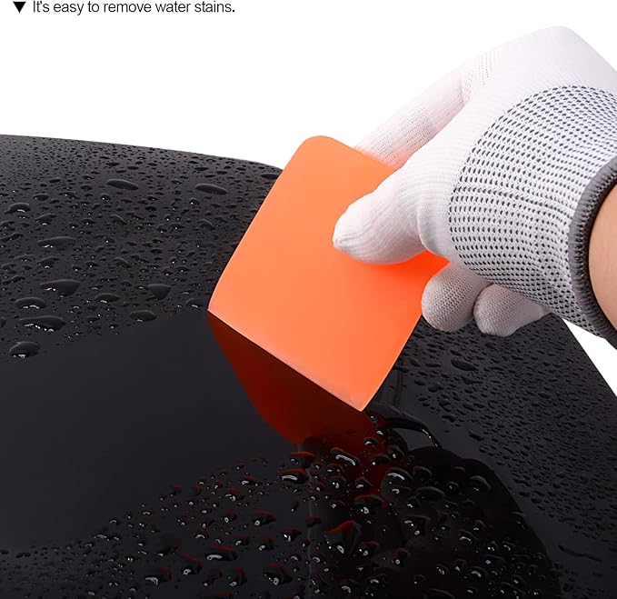 NEWISHTOOL PPF Squeegee for Vinyl, Soft Rubber Scraper PPF Tools, 3IN1 Small - Image 5