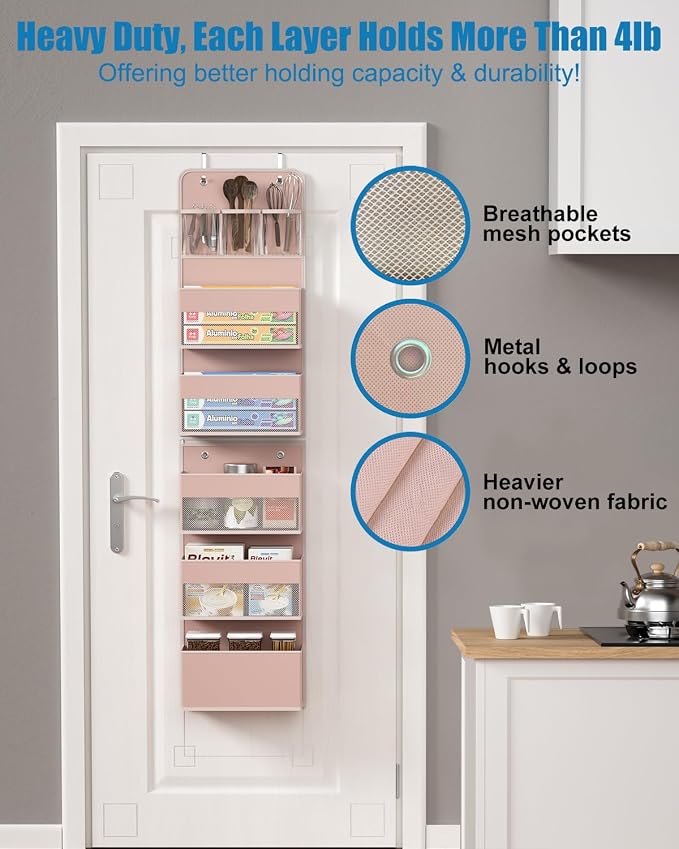 Closet Organizers and Storage, Over The Door Organizer, 6 Shelf Camper Storage - Image 7