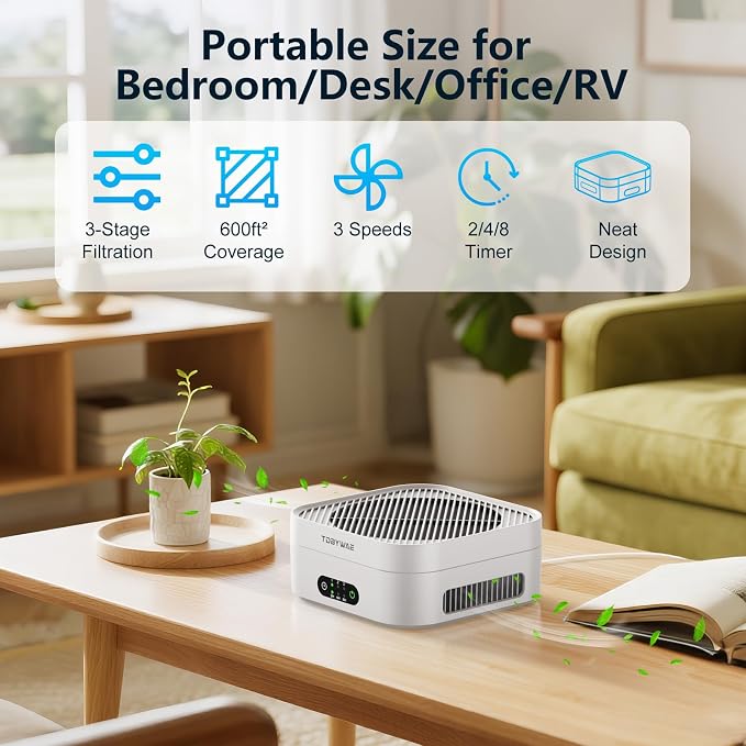 Air Purifiers for Home – True HEPA Air Purifier for Pets, Smoke & Allergies | - Image 3