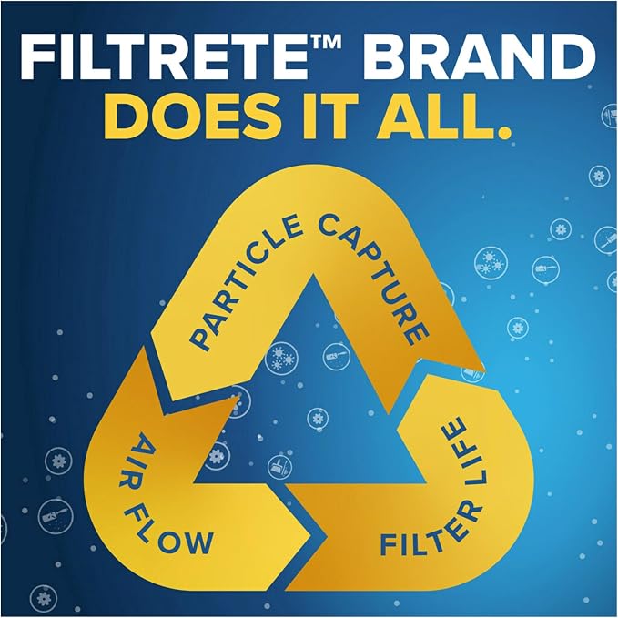 Filtrete 25x25x1 AC Furnace Air Filter, MERV 11, MPR 1000, Micro Allergen - Image 7