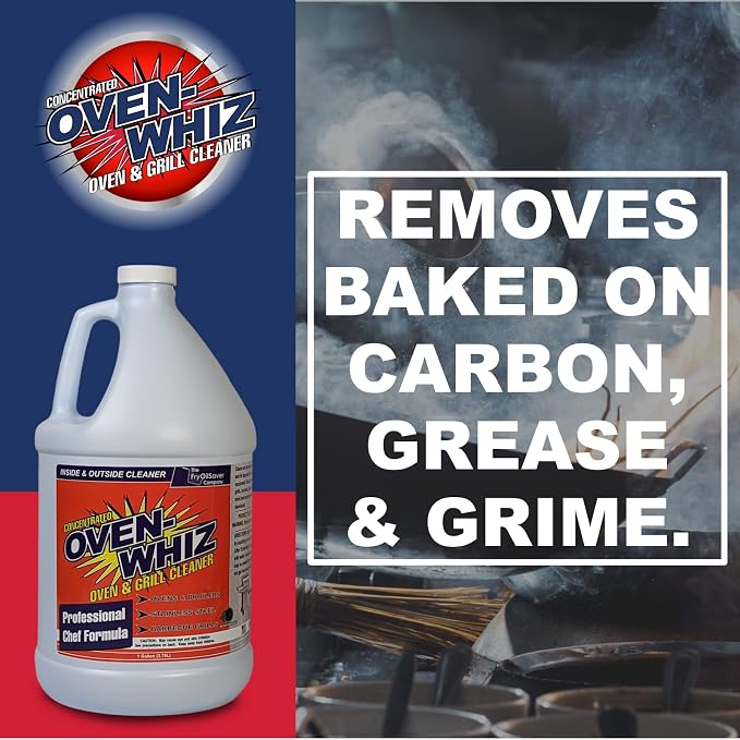 1 Gallon Oven-Whiz Oven & Grill Cleaner by FryOilSaver Co., Removes Tough Stains - Image 9