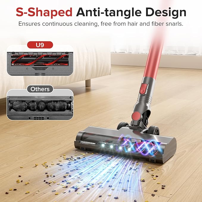 Cordless Vacuum Cleaner with Self-Standing, Powerful Stick Vacuum Cleaners - Image 3