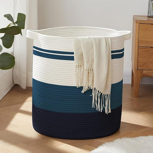OIAHOMY 80L Laundry Baskets Hamper by MasterofSpaceOptimization