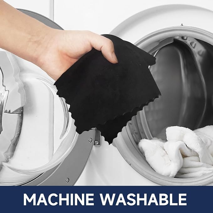 20Pack Microfiber Cleaning Cloth in Bag, Lint Free, Scratch & Streak-Free Cloth - Image 6