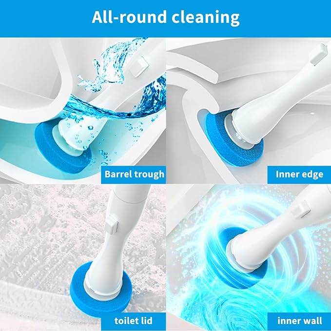36-Piece Toilet Wand Refills, Disposable Toilet Bowl Cleaner Wand Compatible - Image 5