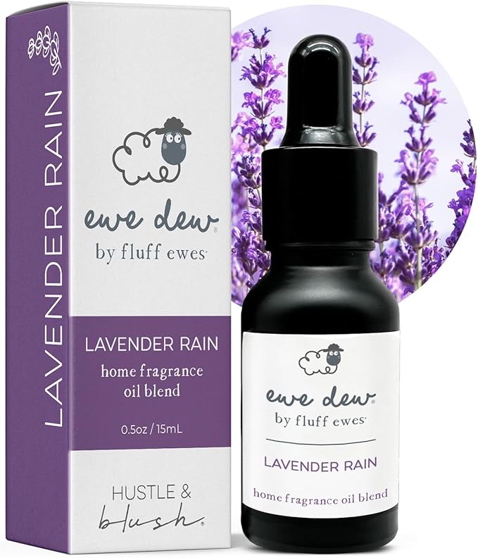 Laundry Essential Oils for Dryer Balls 15ml Lavender Rain by HustleBlush
