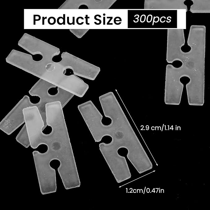 300 Pcs Balloon Ties Plastic Balloon Clips - Image 4
