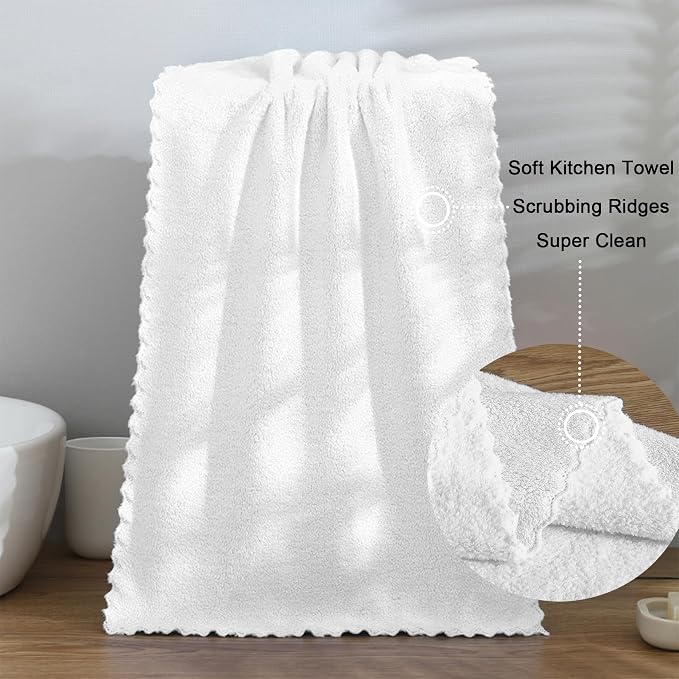 kimteny Kitchen Cloth Dish Towels, 13x28 Inches Premium Dishcloths, Super - Image 6