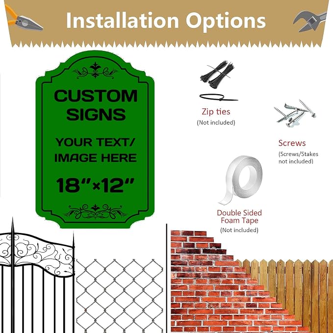 Personalized Aluminum Metal Signs - Image 4