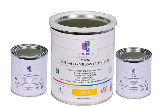 Colored Epoxies Safety Yellow Epoxy Resin by ColoredEpoxies
