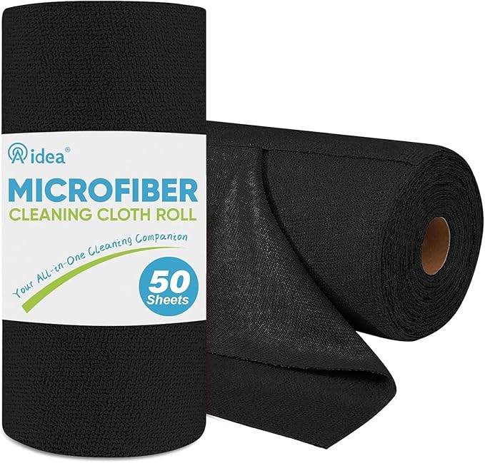 AIDEA Microfiber Cleaning Cloth Roll, Reusable Paper Towels Tear Away Cloth by AIDEAHOME