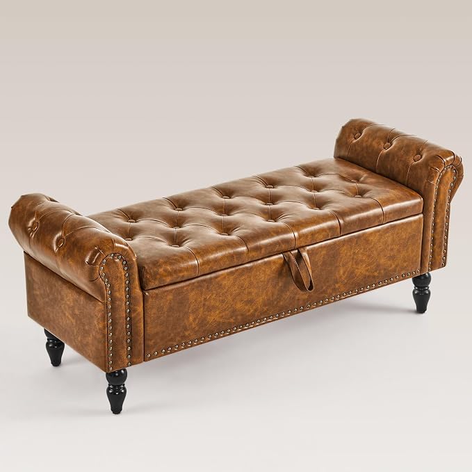 Furnimart Storage Bedroom Bench - Image 8